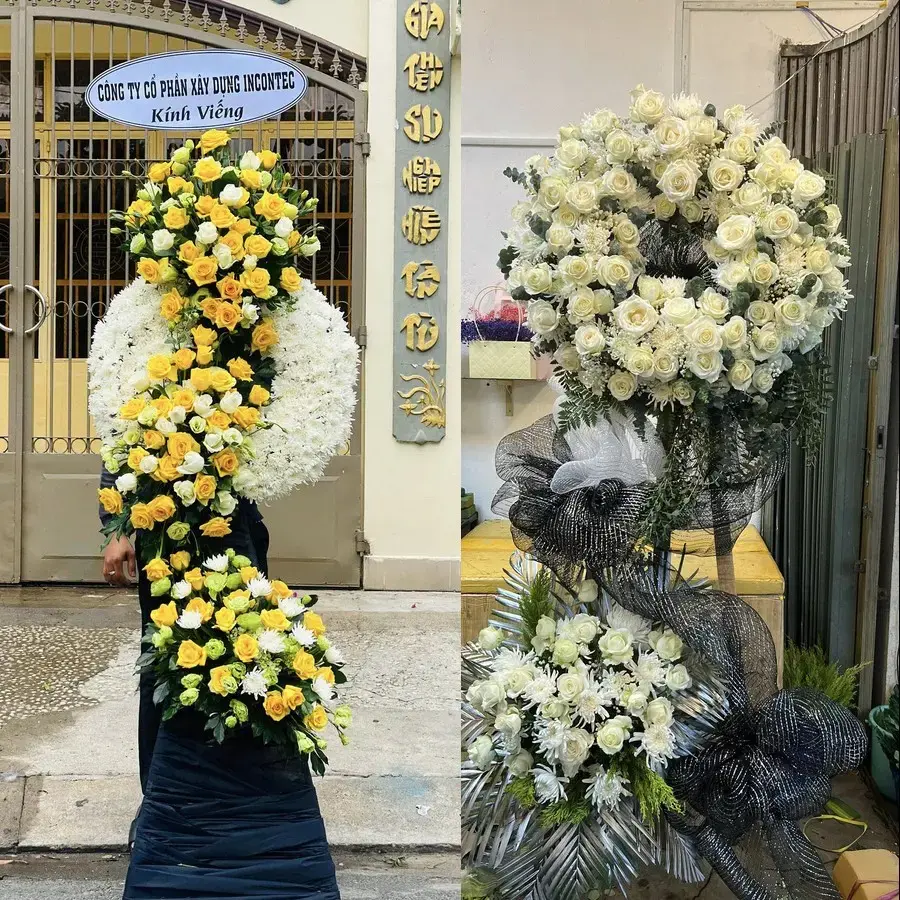 Đặt Kệ Hoa Viếng Tân Phú, Đồng Nai: Chọn Mẫu Trang Nghiêm