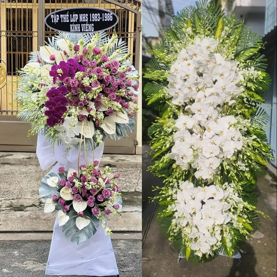 Hoa viếng giao theo địa chỉ tại Tân Tạo