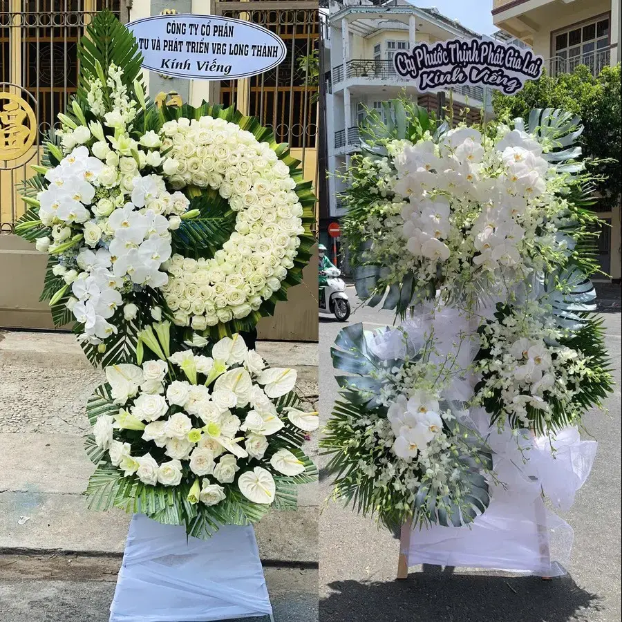 Hoa viếng giao theo địa chỉ tại Tân Thành