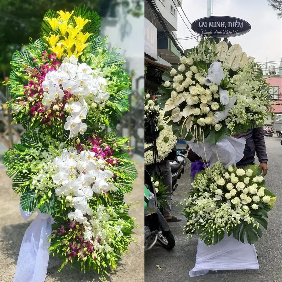 Đặt Vòng Hoa Đám Tang Tăng Nhơn Phú, TP.HCM