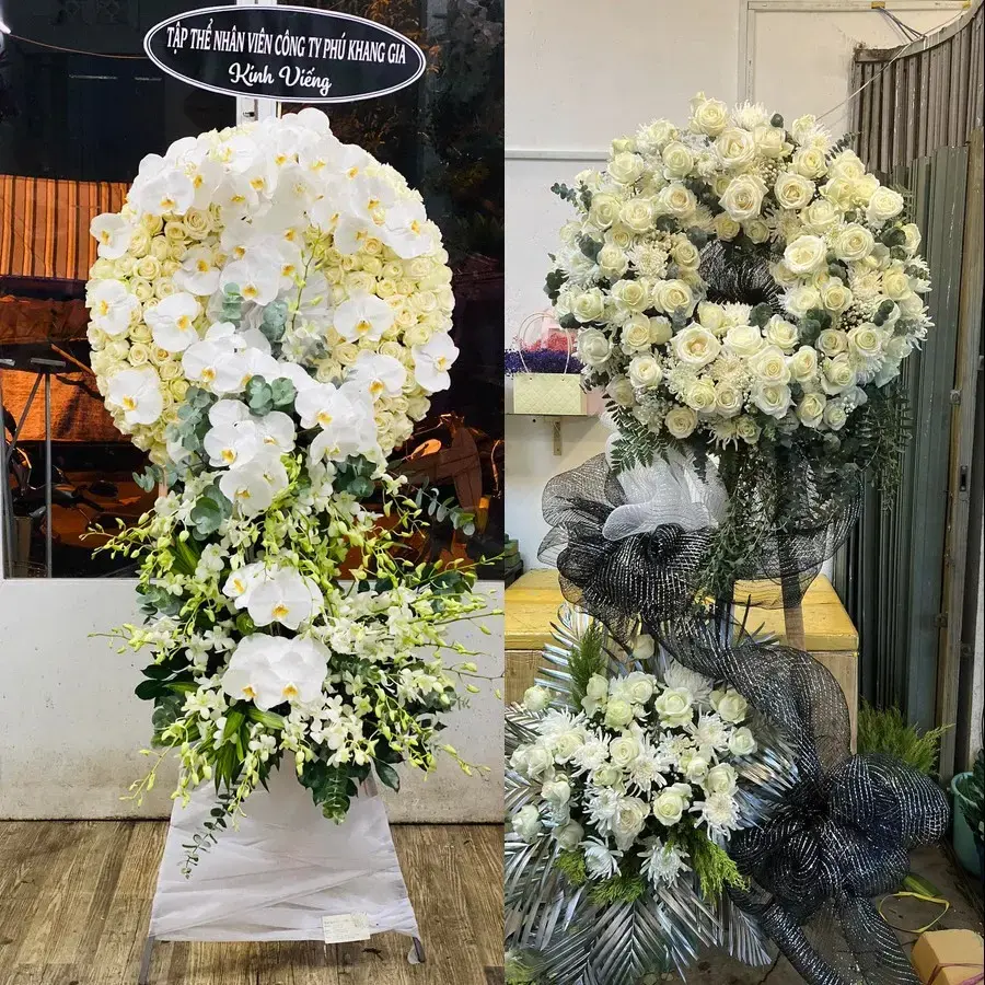 Hoa viếng giao theo địa chỉ tại Tây Nha Trang