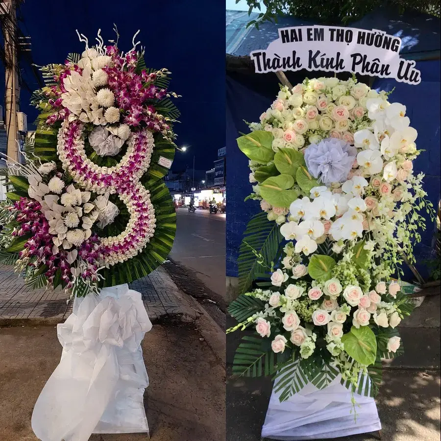 Đặt vòng hoa đám tang Thái Bình theo thông tin lễ