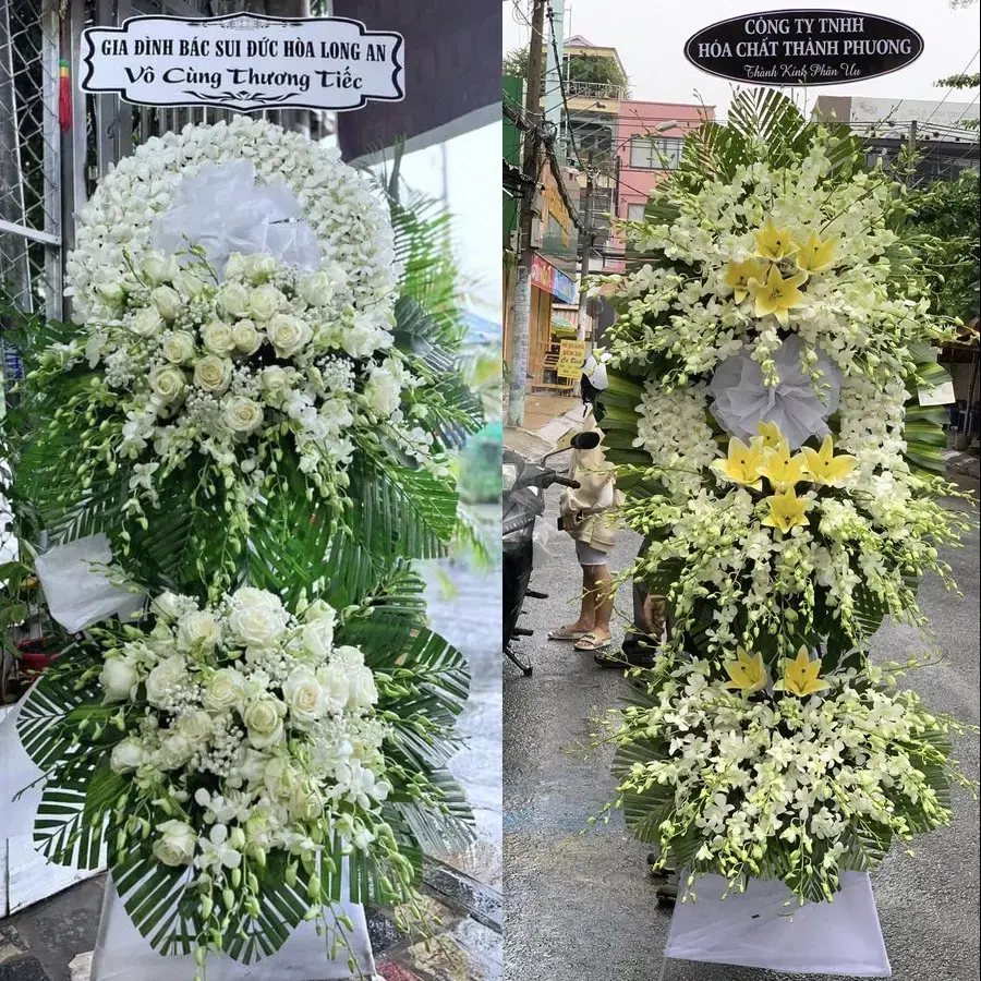 Hoa viếng giao theo địa chỉ tại Thái Bình