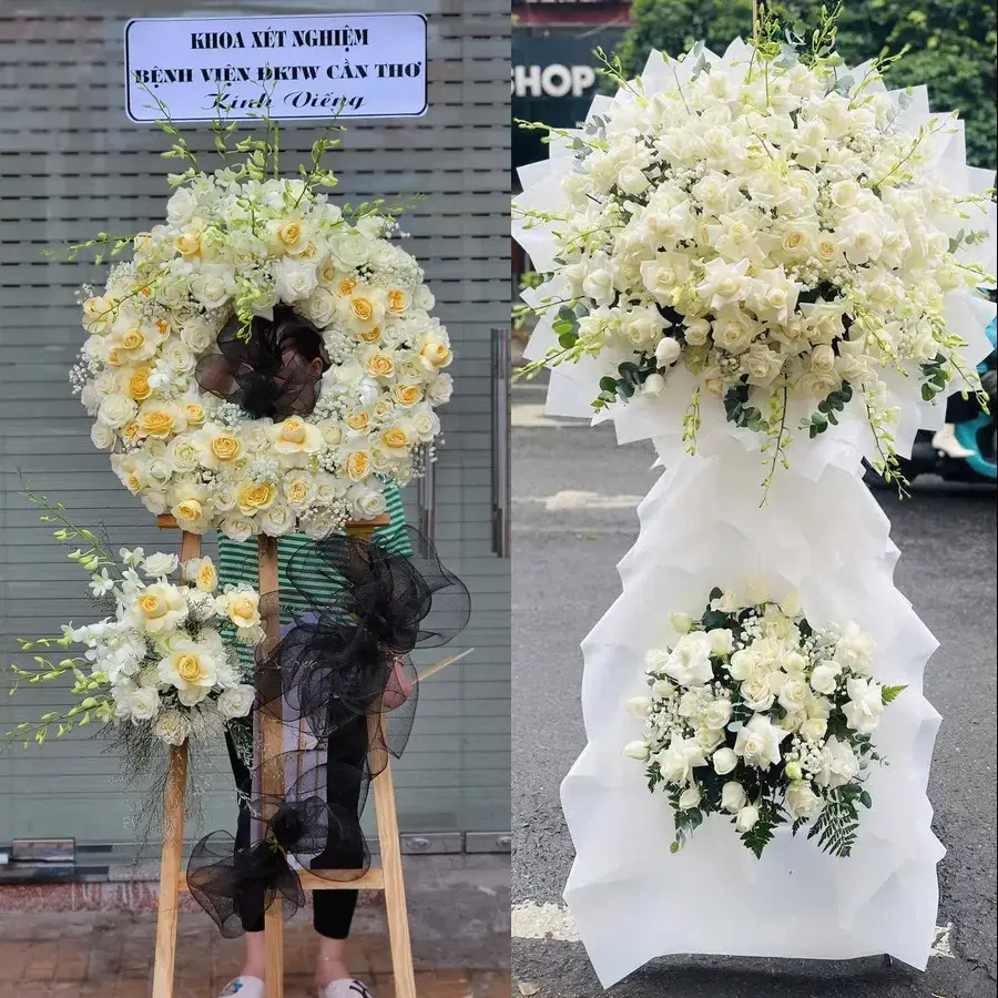 Hoa viếng giao theo địa chỉ tại Thành Đông