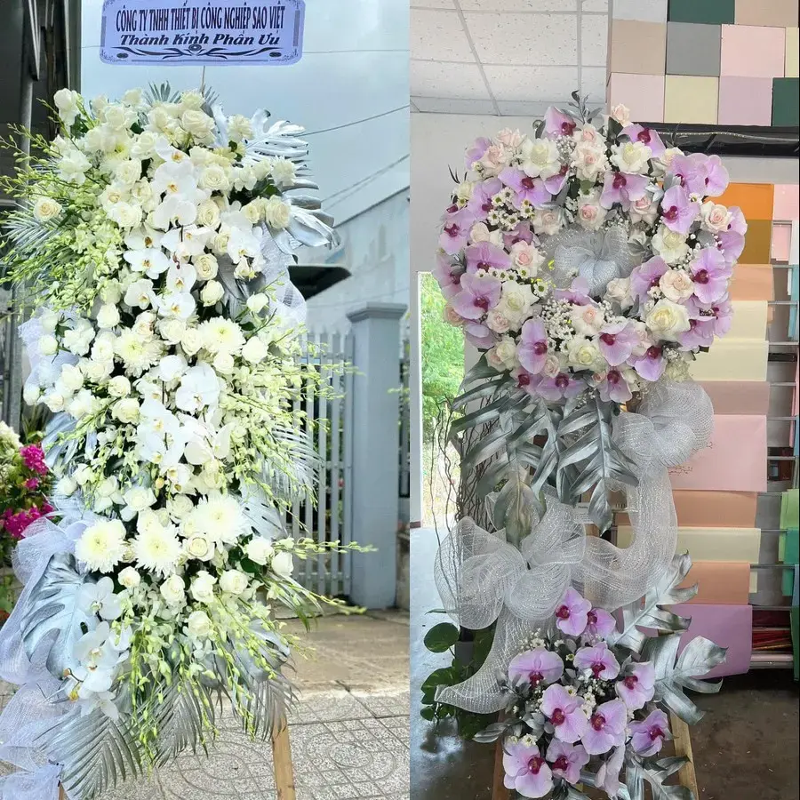 Hoa viếng giao theo địa chỉ tại Thanh Khê