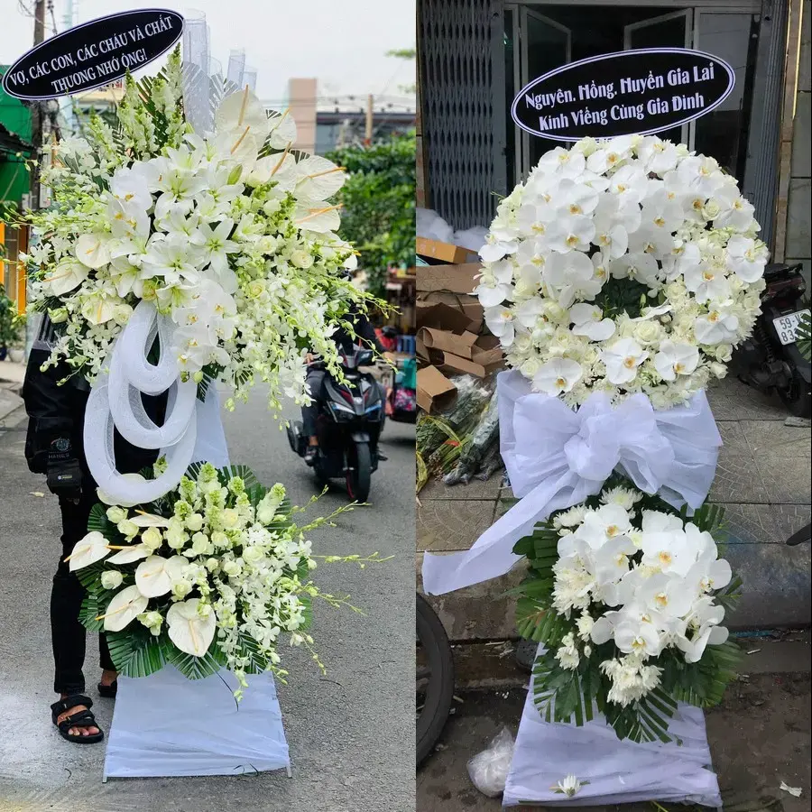 Đặt vòng hoa đám tang Thanh Liệt theo thông tin lễ