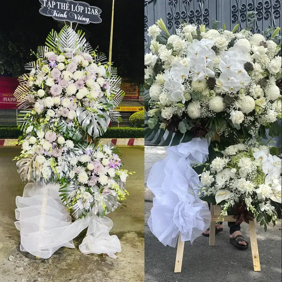 Đặt vòng hoa đám tang Thạnh Mỹ Tây theo thông tin lễ
