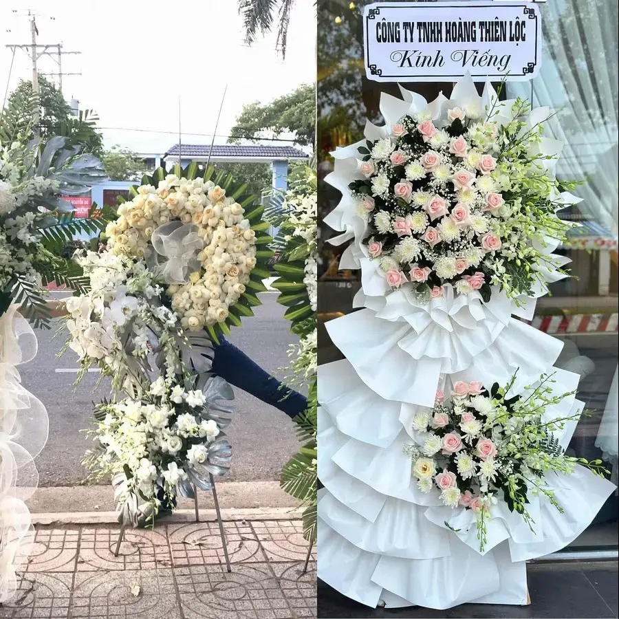 Tiệm Hoa Đám Tang Thanh Thủy, Huế: Chọn Mẫu Trang Nghiêm