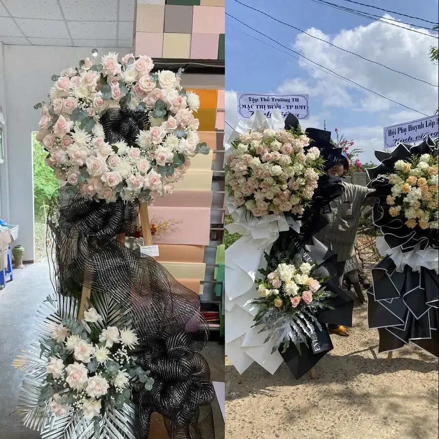 Hoa viếng giao theo địa chỉ tại Thành Vinh