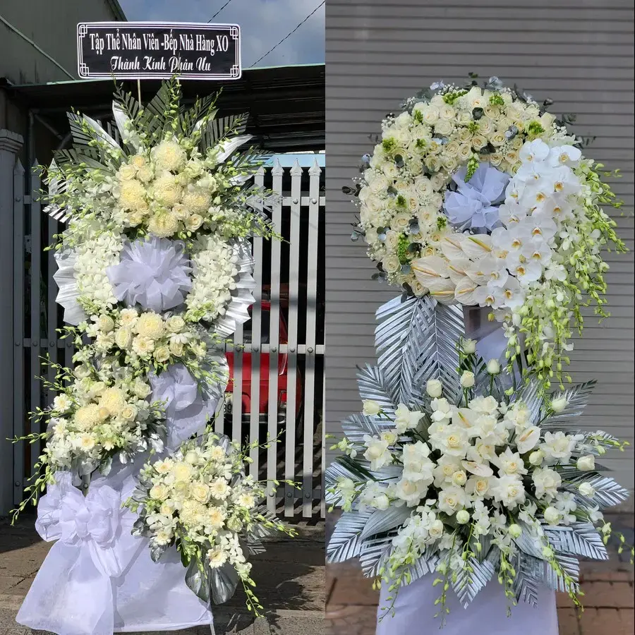 Hoa viếng giao theo địa chỉ tại Thông Tây Hội