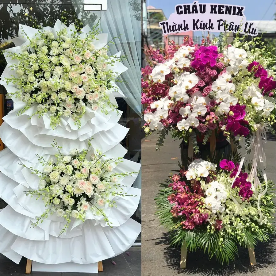 Hoa viếng giao theo địa chỉ tại Thư Lâm