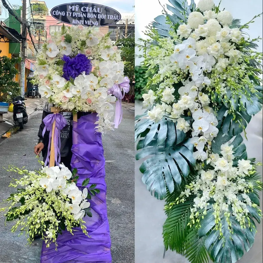 Hoa viếng giao theo địa chỉ tại Thuận An, Hà Nội