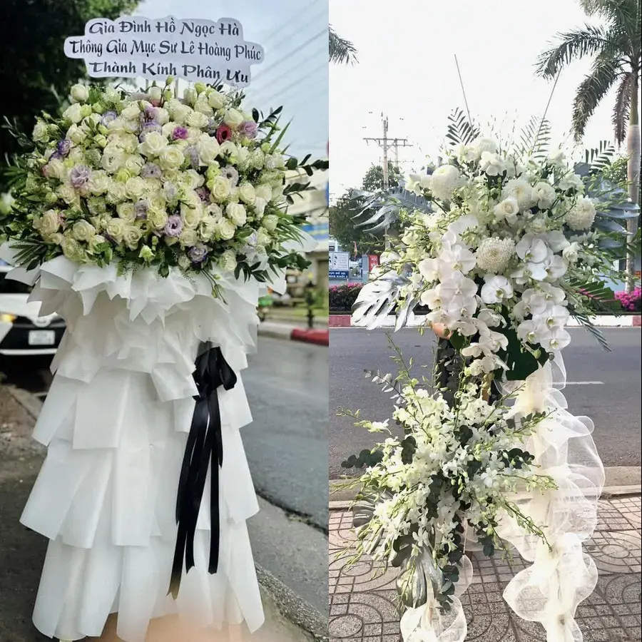 Đặt vòng hoa đám tang Trấn Biên theo thông tin lễ