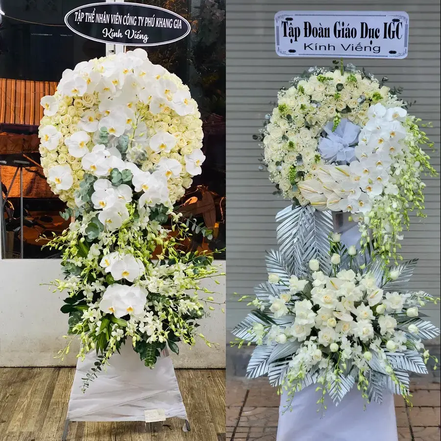 Hoa viếng giao theo địa chỉ tại Trấn Biên