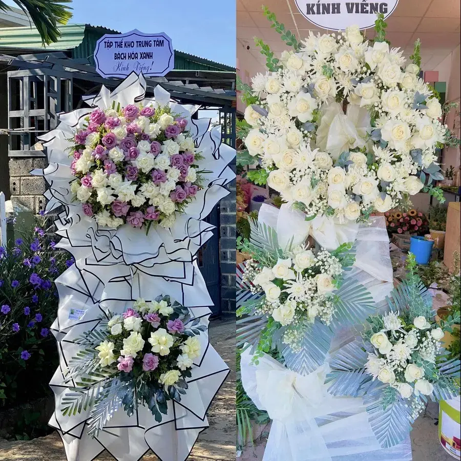 Đặt vòng hoa đám tang Từ Sơn theo thông tin lễ
