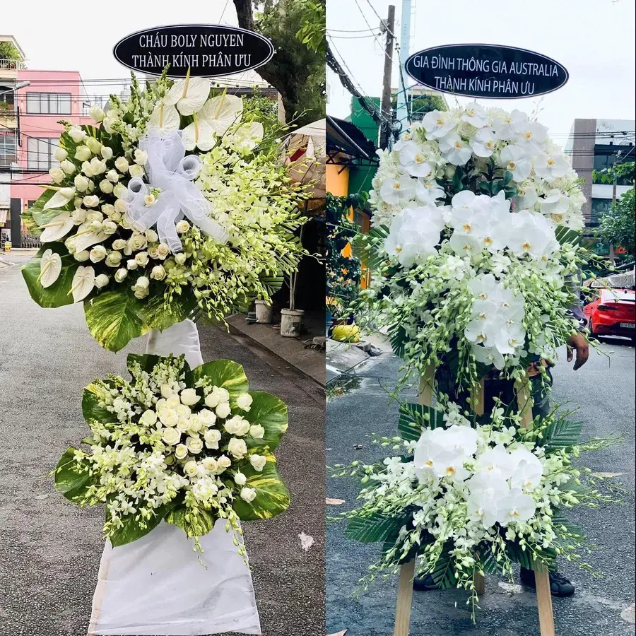 Hoa viếng giao theo địa chỉ tại Vĩnh Lộc