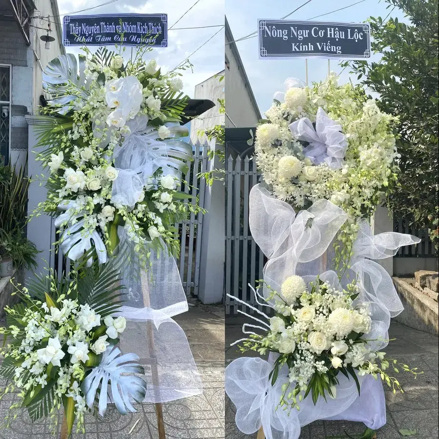 Hoa viếng giao theo địa chỉ tại Vĩnh Phúc