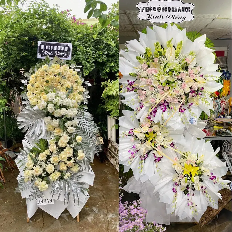 Hoa viếng giao theo địa chỉ tại Vĩnh Tuy