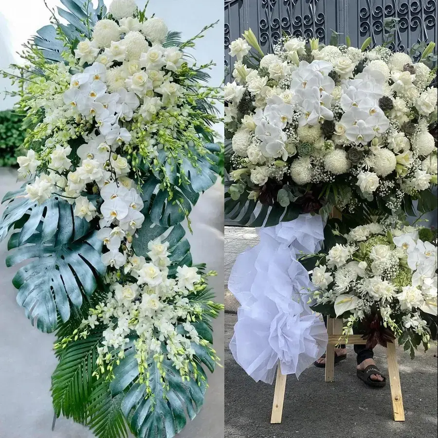 Đặt vòng hoa đám tang Vũng Tàu theo thông tin lễ
