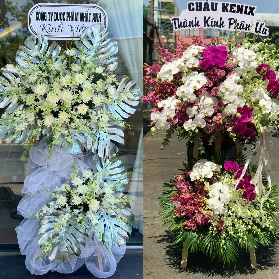 Đặt vòng hoa đám tang Xuân Đỉnh theo thông tin lễ