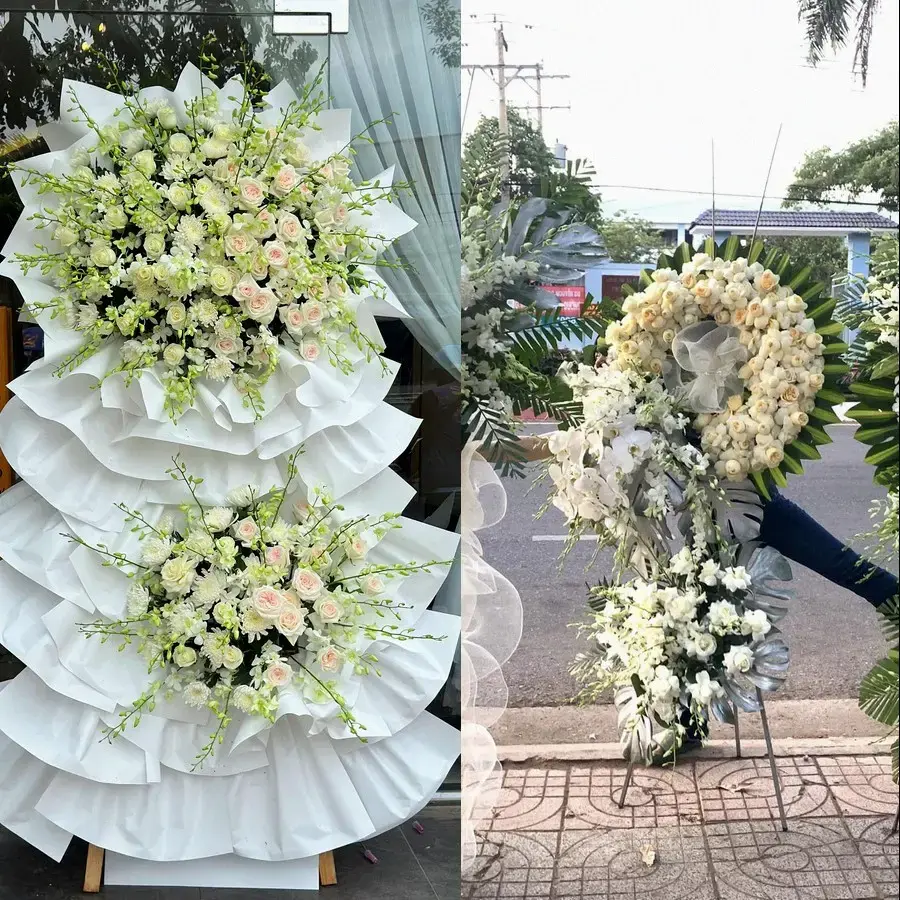Hoa viếng giao theo địa chỉ tại Yên Bái