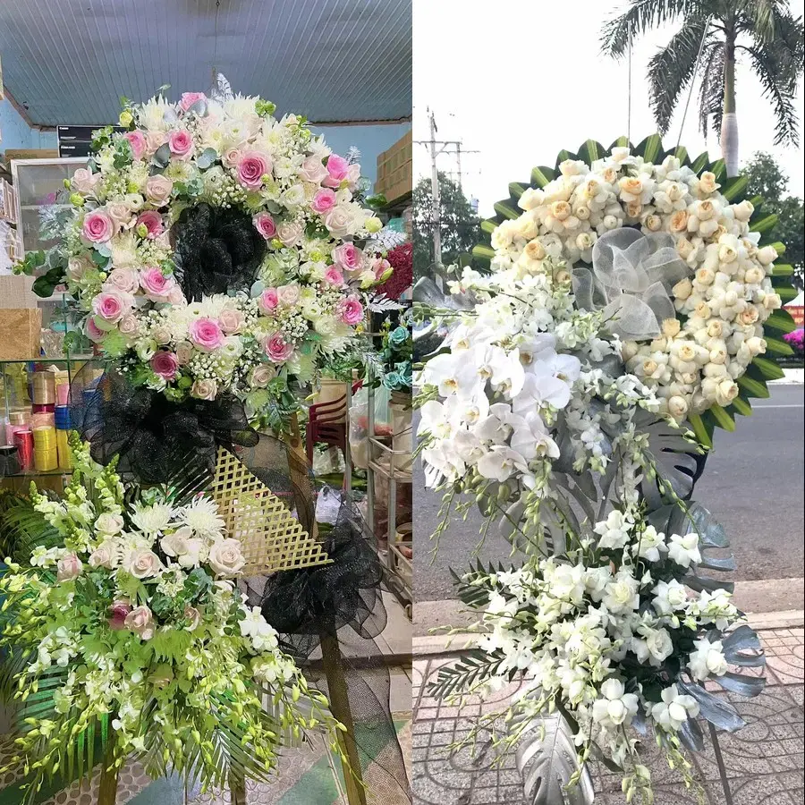 Hoa viếng giao theo địa chỉ tại Yên Hòa