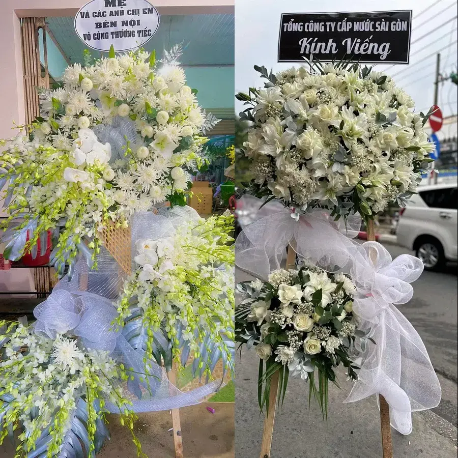 Đặt Kệ Hoa Viếng Yên Mỹ, Hưng Yên: Kiểm Tra Băng Rôn