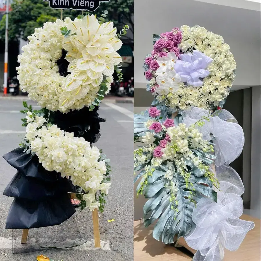 Đặt Kệ Hoa Viếng Yên Thành, Nghệ An: Chọn Mẫu Trang Nghiêm