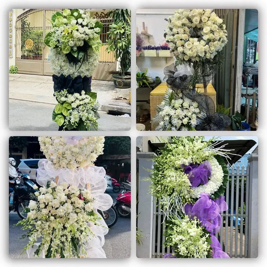 Bốn mẫu hoa đám tang A Lưới
