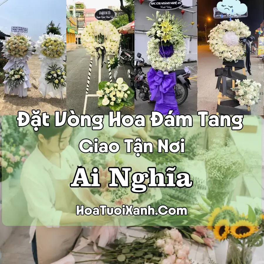 Hoa đám tang Ái Nghĩa