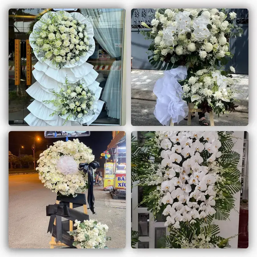 Bốn mẫu hoa đám tang An Châu