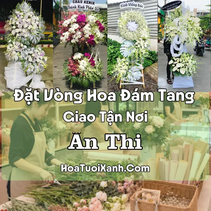 Hoa Đám Tang Ân Thi (Xã Ân Thi, Hưng Yên mới)