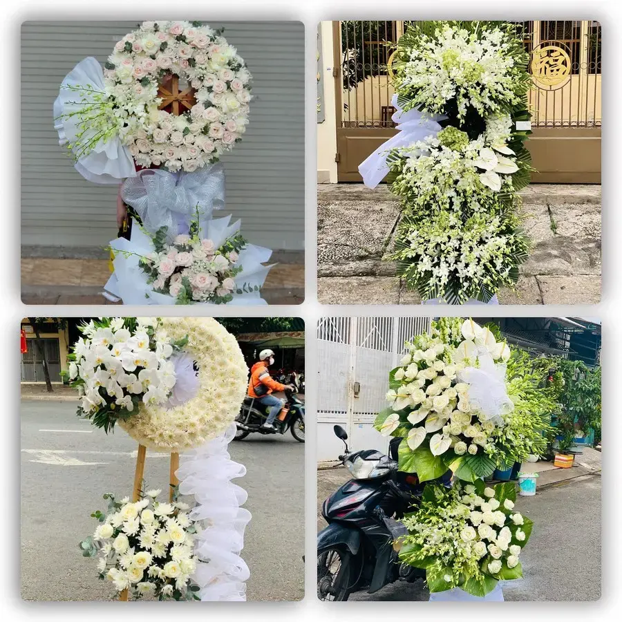 Bốn mẫu hoa đám tang Ayun Pa