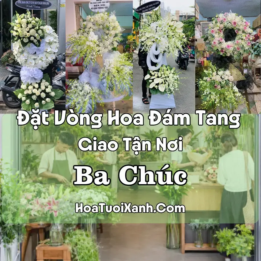 Hoa đám tang Ba Chúc