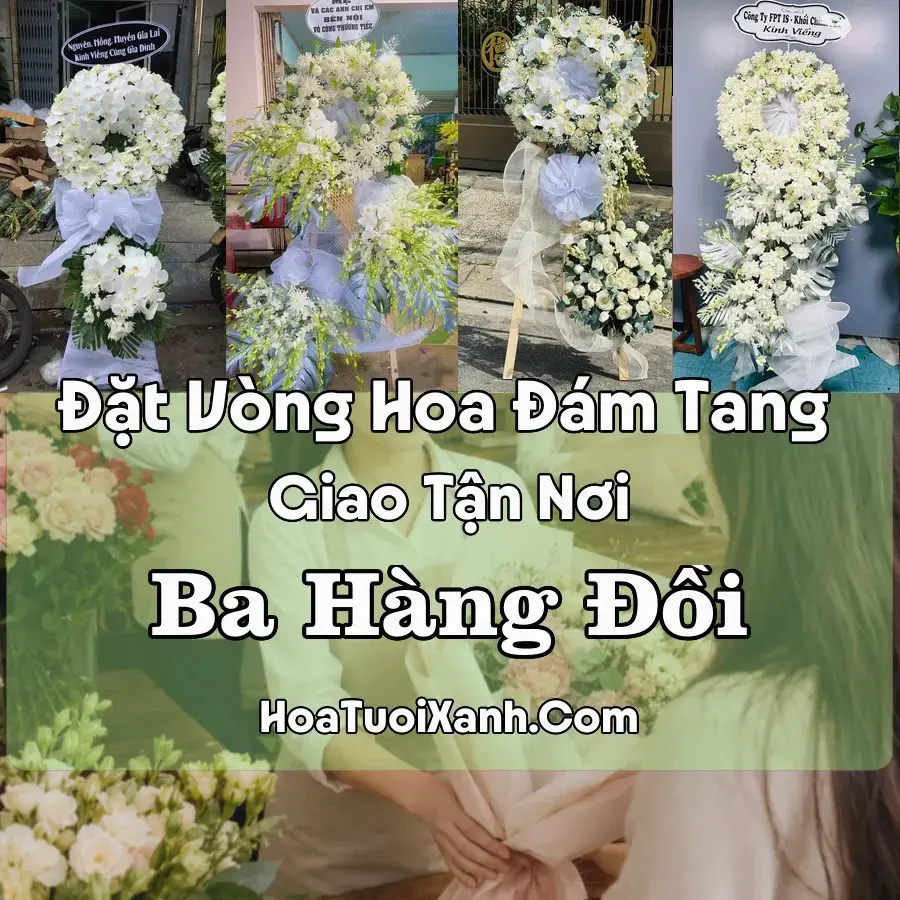 Hoa đám tang Ba Hàng Đồi