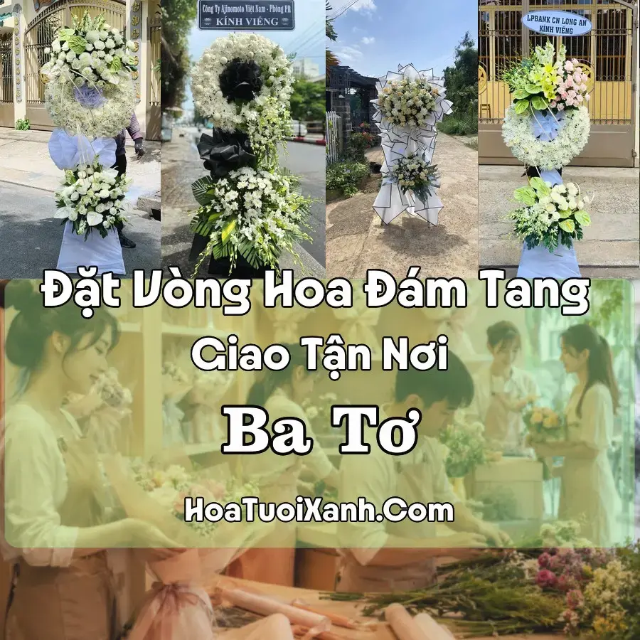 Hoa đám tang Ba Tơ