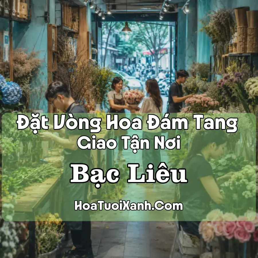 Hoa Đám Tang Bạc Liêu (Phường Bạc Liêu, Cà Mau mới)