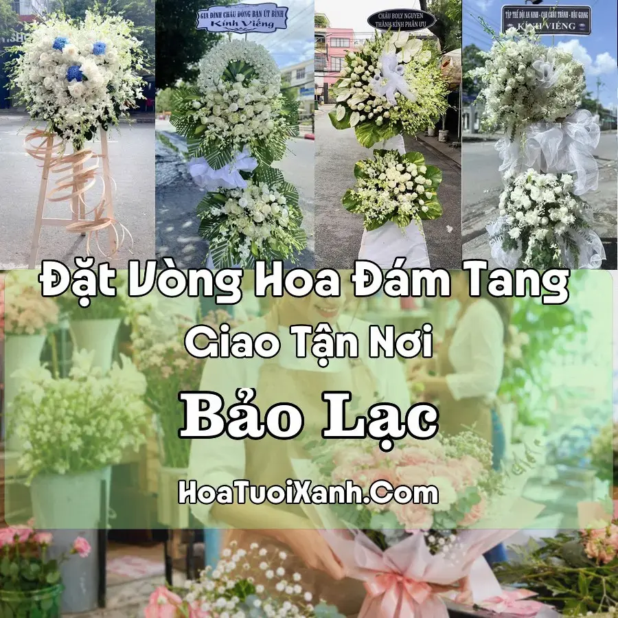 Hoa đám tang Bảo Lạc