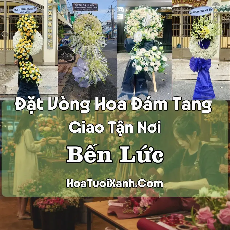 Hoa đám tang Bến Lức