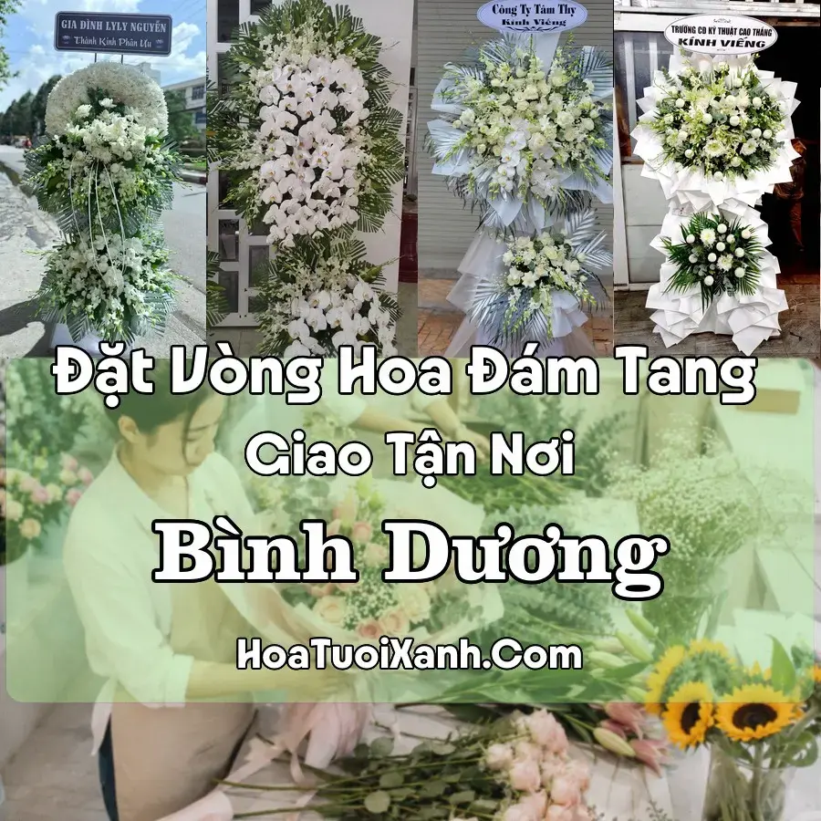 Hoa đám tang Bình Dương