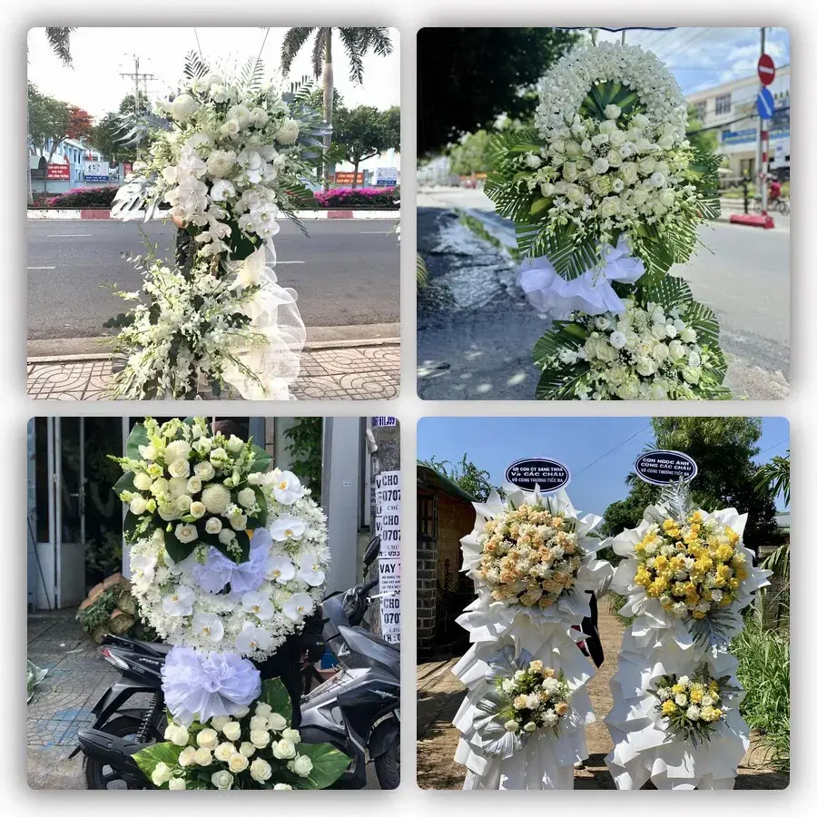 Bốn mẫu hoa đám tang Bình Long