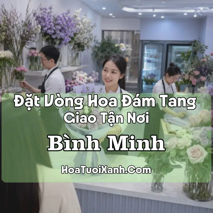 Hoa đám tang Bình Minh
