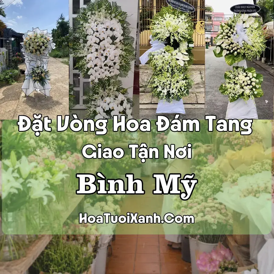 Hoa Đám Tang Bình Mỹ (Xã Bình Mỹ, Ninh Bình mới)