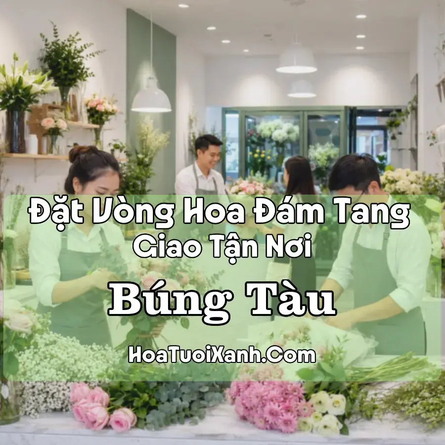 Hoa đám tang Búng Tàu