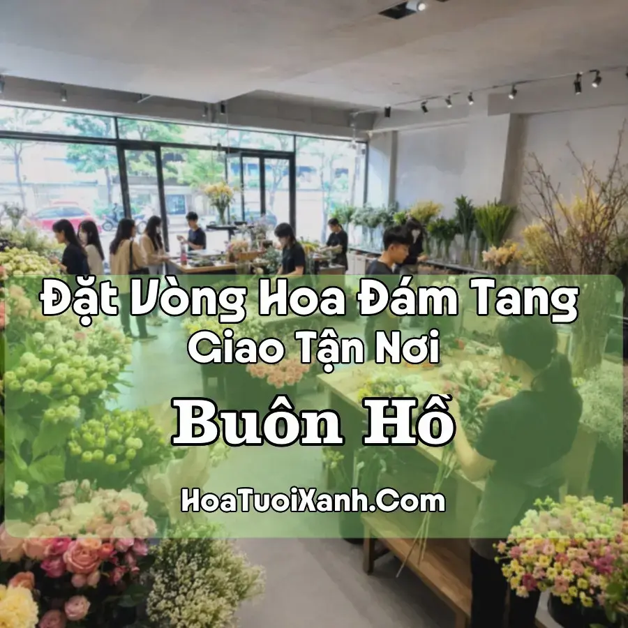Hoa đám tang Buôn Hồ