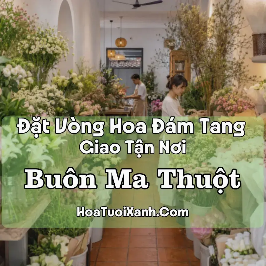 Hoa Đám Tang Buôn Ma Thuột (Phường Buôn Ma Thuột, Đắk Lắk mới)