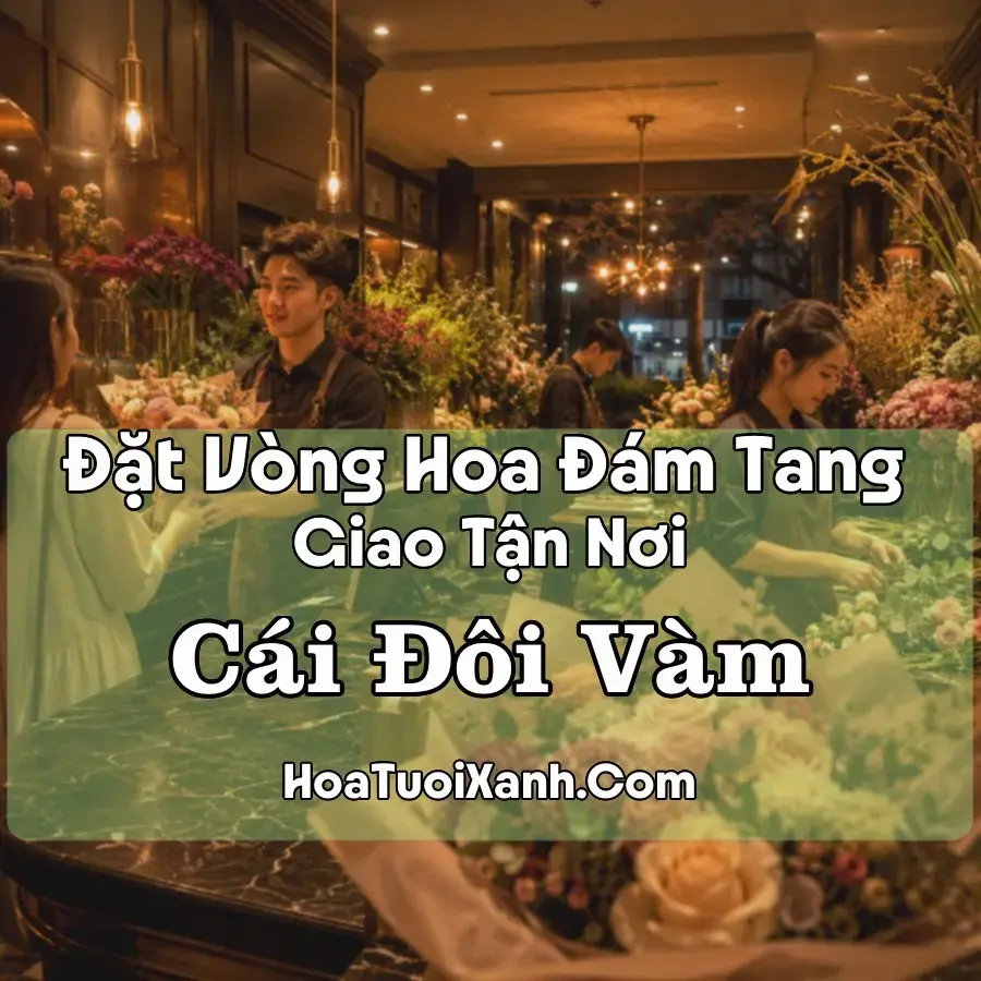 Hoa Đám Tang Cái Đôi Vàm (Xã Cái Đôi Vàm, Cà Mau mới)