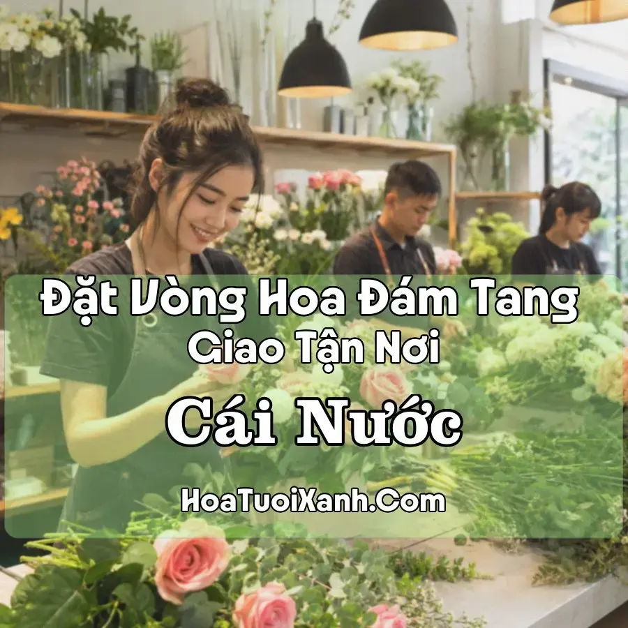 Hoa đám tang Cái Nước