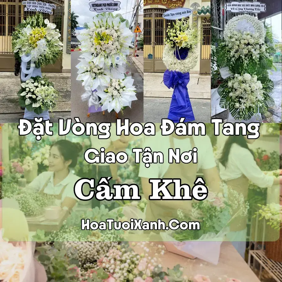 Hoa Đám Tang Cẩm Khê (Xã Cẩm Khê, Phú Thọ mới)