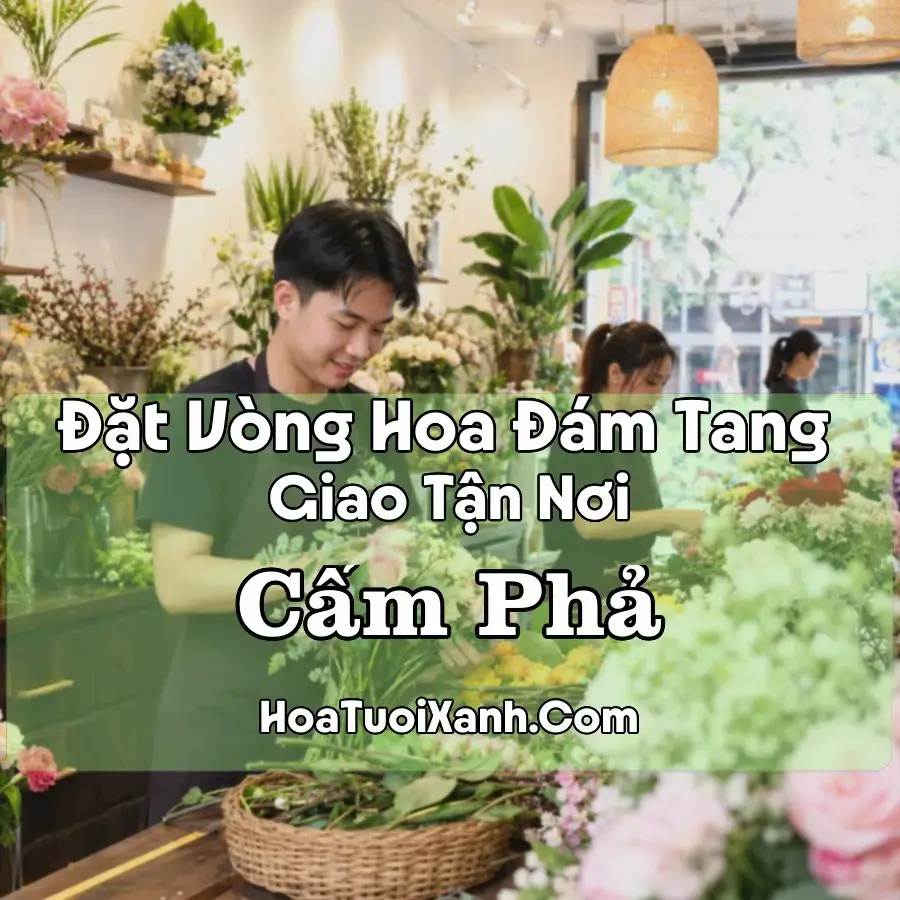 Hoa đám tang Cẩm Phả